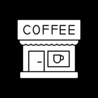 caffè negozio vettore icona design