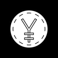 giapponese yen vettore icona design