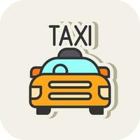 Taxi vettore icona design