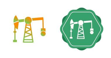 pumpjack vettore icona