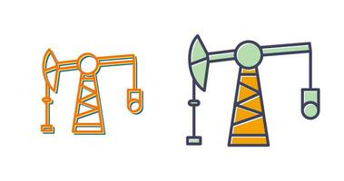 pumpjack vettore icona