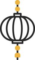 carta lanterna vettore icona design