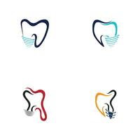 dentale impiantare logo design concetto vettore, dentale cura logo modello vettore