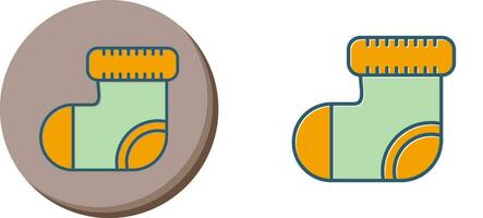 icona di vettore di calzini
