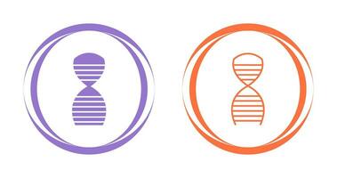 dna struttura vettore icona