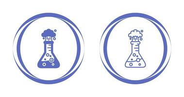 laboratorio esplosione vettore icona