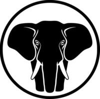 elefante - alto qualità vettore logo - vettore illustrazione ideale per maglietta grafico