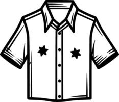 camicia - alto qualità vettore logo - vettore illustrazione ideale per maglietta grafico