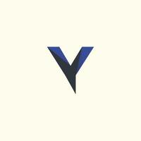 lettera y logo icona design modello vettore