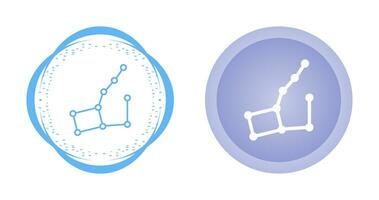 costellazione vettore icona