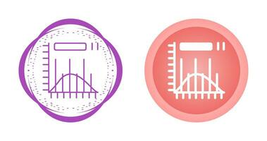istogramma vettore icona