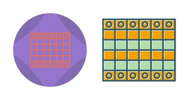 scacchiera vettore icona