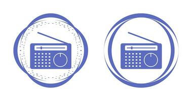 icona di vettore della radio