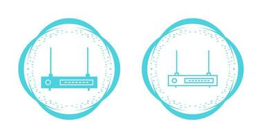 Wi-Fi router vettore icona