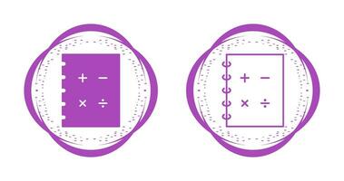 icona del vettore di matematica