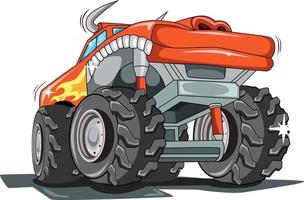 monster truck fuoristrada illustrazione vettoriale