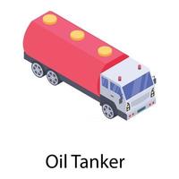 cisterna per il trasporto di petrolio oil vettore