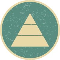 Icona di vettore di piramide