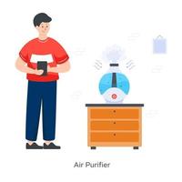 purificatore d'aria e filtro vettore
