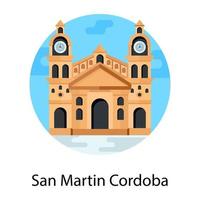 san martin cordoba vettore