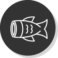 pesce vettore icona design