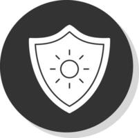 sole protezione vettore icona design
