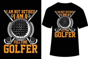 golf vettore illustrazione per t camicia design