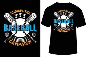 baseball vettore illustrazione per t camicia design