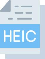 heic vettore icona design