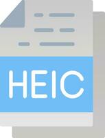 heic vettore icona design