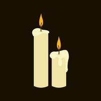 candela illustrazione vettore Immagine , decorazione , aromaterapia