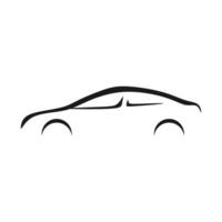 auto showroom logo elemento vettore
