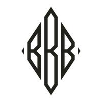 logo B condensato rombo monogramma 3 lettere alfabeto font logo logotipo ricamo vettore