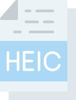 heic vettore icona design