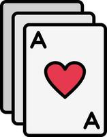 poker carte vettore design elemento icona