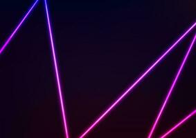 digitale tecnologia neon viola leggero linea moderno stile buio sfondo vettore