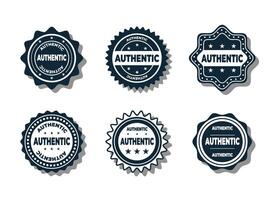 set di badge o logo banner design elemento raccolta vector