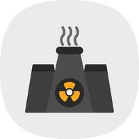 nucleare energia vettore icona design