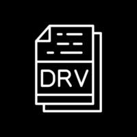 drv file formato vettore icona design