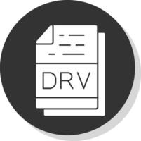 drv file formato vettore icona design