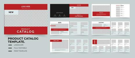 Prodotto Catalogare design o professionale Catalogare modello design vettore