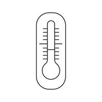 vettore illustrazione di un' termometro.