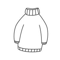 vettore illustrazione di un' inverno maglione.