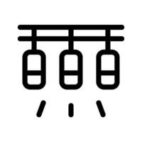 lampade icona vettore simbolo design illustrazione