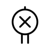 lampada icona vettore simbolo design illustrazione