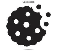 biscotto icona, vettore illustrazione