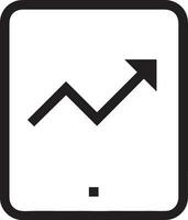 crescita attività commerciale icona simbolo vettore Immagine. illustrazione di il progresso schema Infografica strategia sviluppo design Immagine