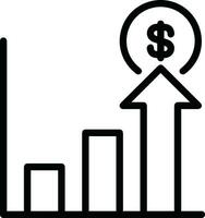 crescita attività commerciale icona simbolo vettore Immagine. illustrazione di il progresso schema Infografica strategia sviluppo design Immagine