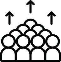 crescita attività commerciale icona simbolo vettore Immagine. illustrazione di il progresso schema Infografica strategia sviluppo design Immagine