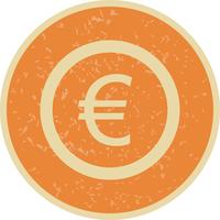 Icona di vettore di euro